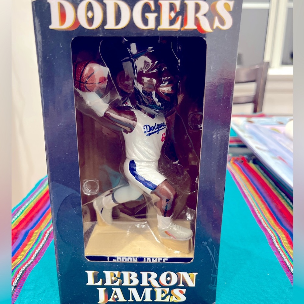 COPY - Dodgers x Lebron James Bobble Head 2023